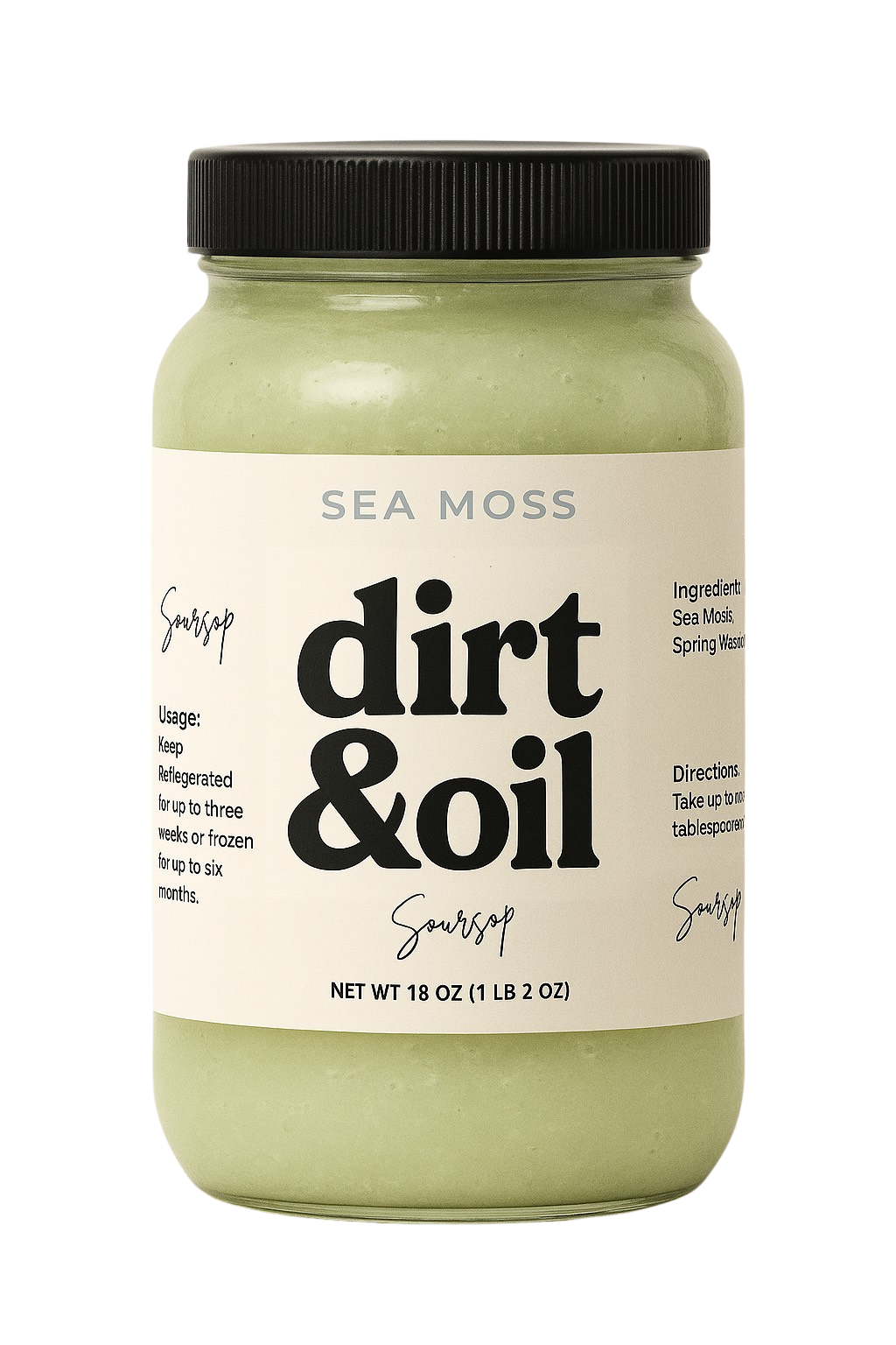 Soursop Sea Moss- 8 oz
